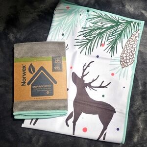 NORWEX - EnviroCloth and WindowCloth set ~ Limited Edition Reindeer set